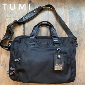 Tumi Alpha Bravo Yuma Slim Briefcase